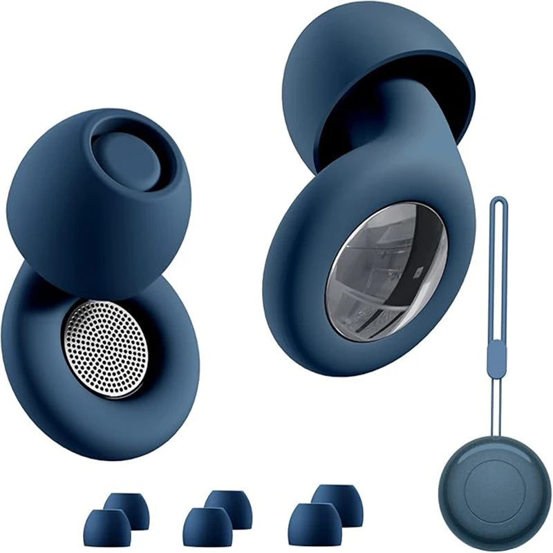 Custom-Fit Silicone Sleep Ear Plugs