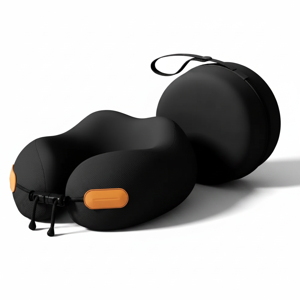 Memory Foam Travel Neck Pillow