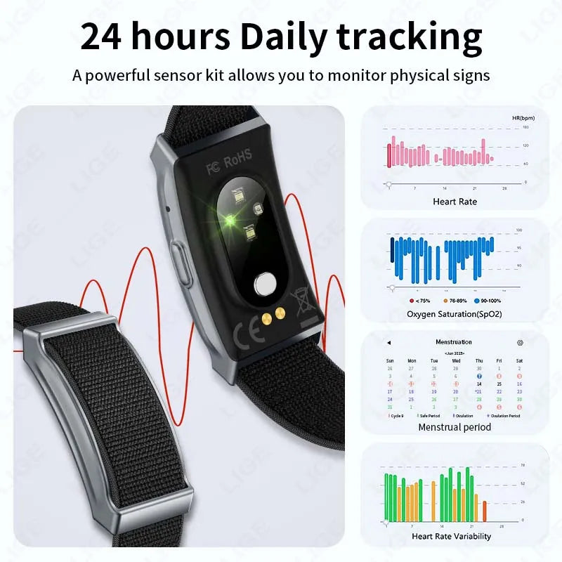 LIGE Sleep & Health Smart Bracelet
