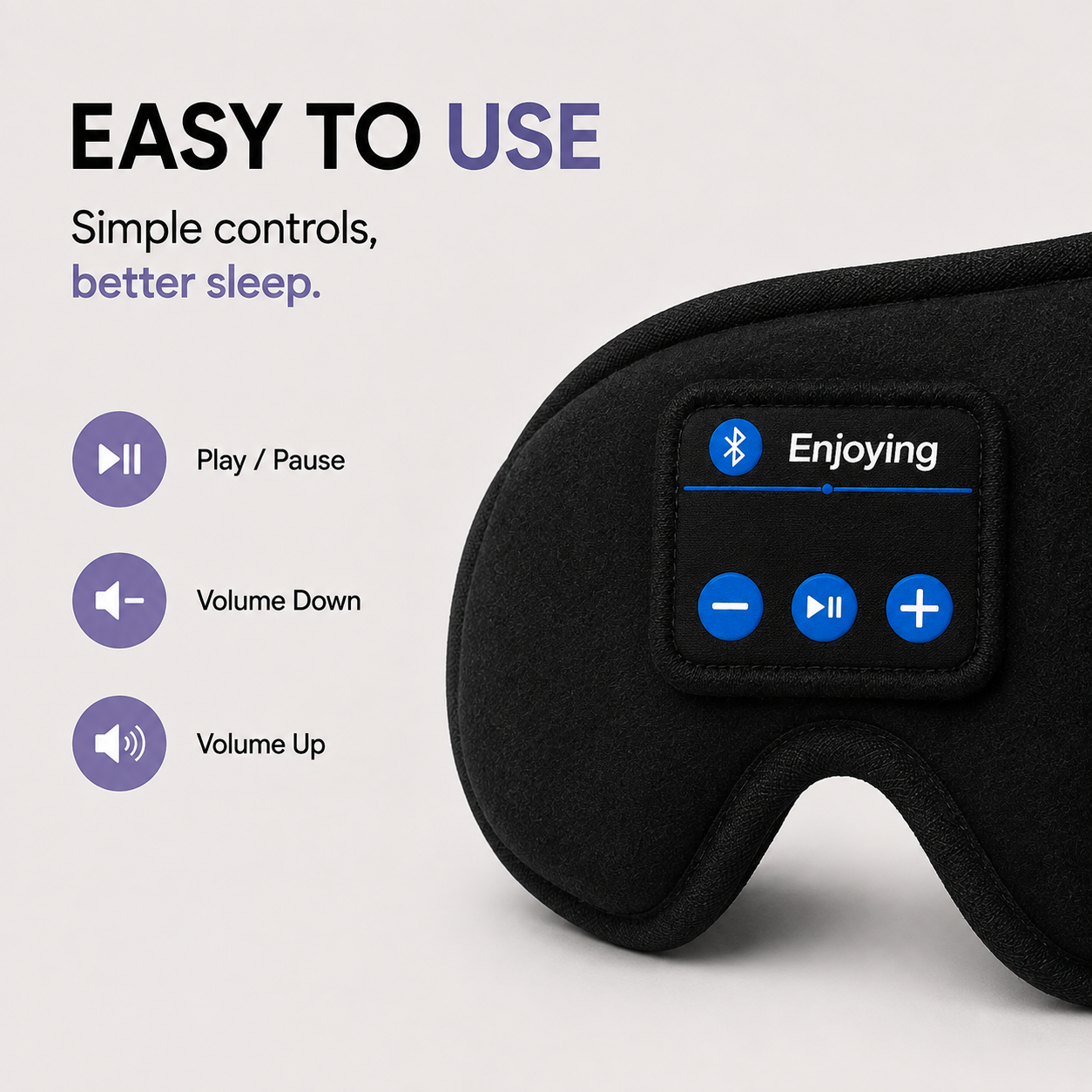 3D Bluetooth Sleep Mask