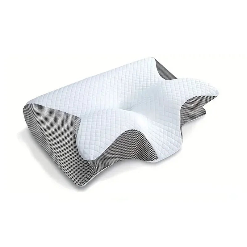 Memory foam cervical pillow